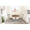 International Concepts Round 36 in Rd Top Pedestal Table, 2 X-Back Chairs, Hickory/Stone, 36 in W, 36 in L, 29.1 in H, Wood K41-36RT-C613-2 - alternate 3